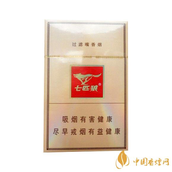 七匹狼金砂多少錢一盒 七匹狼金砂香煙價格表圖大全